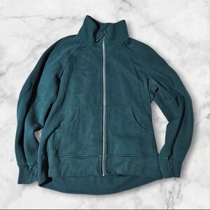 Lululemon Scuba Oversized Jacket Zip Up Storm Teal